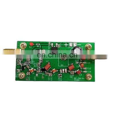 7W 65MHz-110MHz FM Radio Transmitter Frequency input 1mW DC 12v Power Amplifier