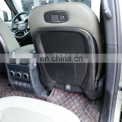 Auto Parts 20-21 for Land Rover Defender Seat Back Trim Panel ABS Carbon Fiber Pattern 6-Piece Set