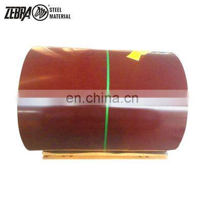RAL9003 RAL9016 White Color Aluzinc 40gAZ Coated PPGL Steel Sheet Coil