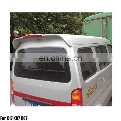 ABS Primer Painted Back Roof Spoiler For K17 K07 K07 Rear Spoiler