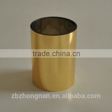 High-quality metalized golden PVC sheet