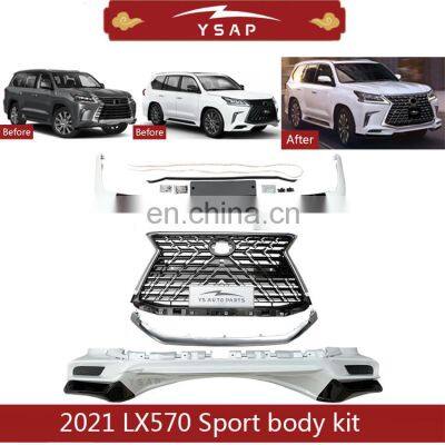 New Arrival High Quality Sport Body Kit for 2021 LX570 2016 2017 2018 2019