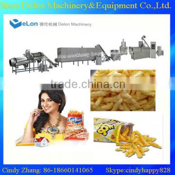 Small scale Kurkure extruder machine china