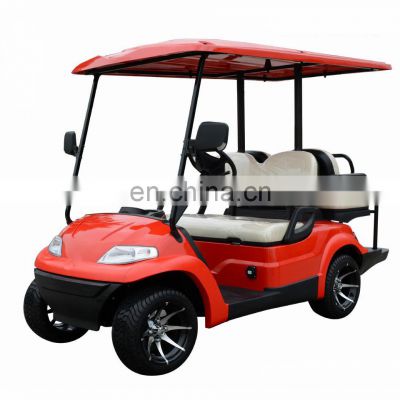 4 Seater Golf Carts Cart Electric CE Approved 4 Seater Electric Golf Carts With Folded Back Seat