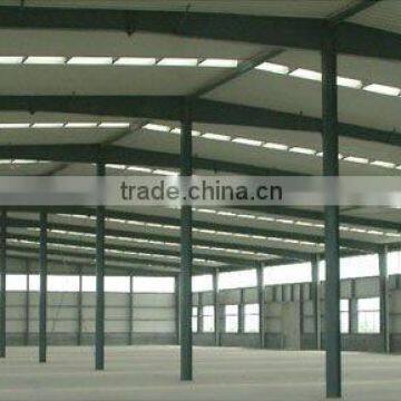 Prefab Steel Structure Buildings / Steel Structure Car Parking Shed
