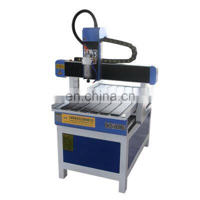 Jinan Senke Mini 6090 Size 1.5kw 2.0kw Wood CNC Router Engraving Cutting Machine photo-3