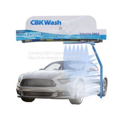 CBK 308 Touchless automatic car wash 380V 15KW with Chassis wash function with 3years warranty