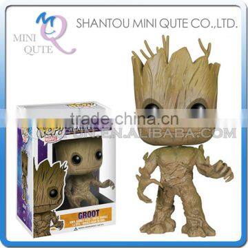 Mini Qute Funko Pop Guardians of the Galaxy Groot super hero action figures cartoon models educational toy NO.FP 49