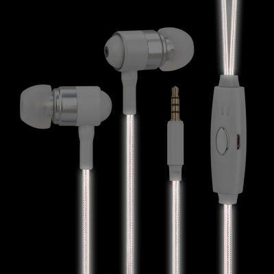 Luminous Earphone In-ear Wired Glowing Stereo Headphones photo-2