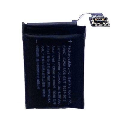 262mAh Rechargeable Batteries A1847 For Apple Watch Series 3 S3 38 mm(GPS) Cell Phone Parts