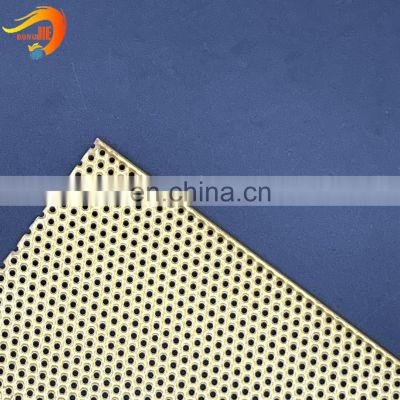 1 mm hole 2 mm pitch fine perforated mesh sheet stainless steel perforated mesh plate