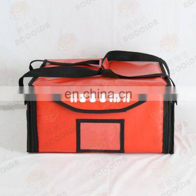 Heated Insulated Pizza Food Warmer Delivery Cooler Box Bags Backpack 500D PVC