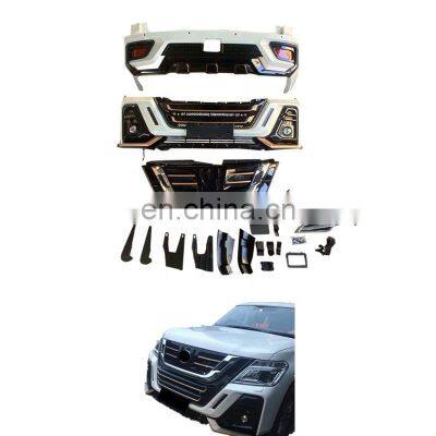 MAICTOP auto car body kit for patrol y62 front bumper rear bumper face kit