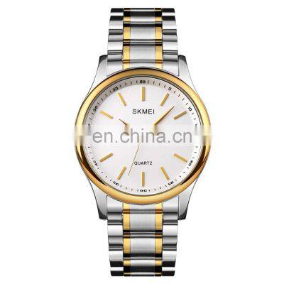 Latest Design Japan Movt Quartz Watch Stainless Steel Back Custom Logo Couple Quartz Wristwatch