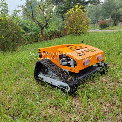 remote slope mower, China industrial remote control lawn mower price, remote controlled brush cutter for sale