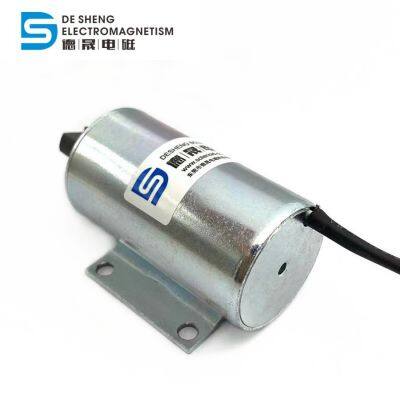 High Performance DS-3257 DC12V 24V Long Stroke 15MM Stroke Push Pull Linear Tubular Solenoid photo-3