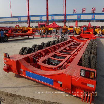 Multi Axle Semi-trailer Wire Spool Semi-trailer Export Low Flatbed Customized Trailer photo-3