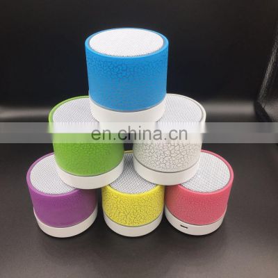 Wireless Speaker Audio MP3 Player Colorful Lights Hand-free Portable Speaker