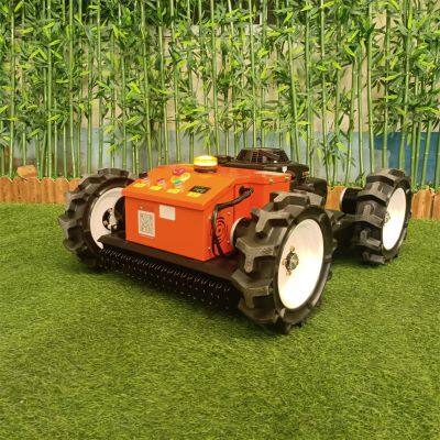 slope mower remote control, China tracked remote control lawn mower price, remote control lawn mower with tracks for sale