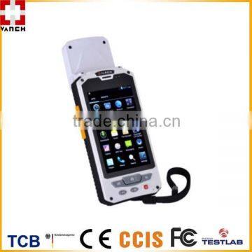 WIFI/GPRS/GPS/ UHF handheld RFID reader with External Antenna