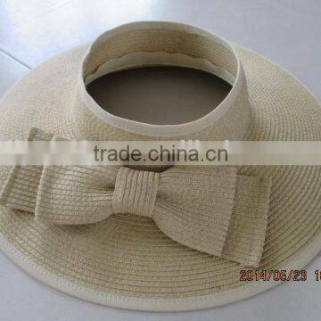 Cheap Wholesale High Quality Ladies Beach Straw Hat photo-3