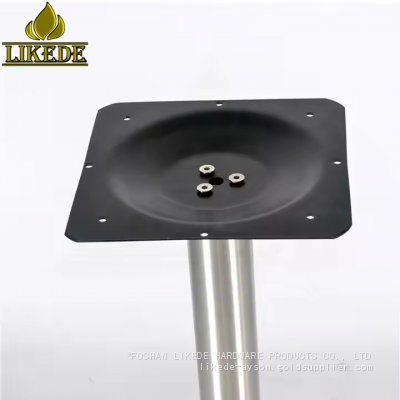 Wholesale Cheap Round Stainless Steel Dining Table Base Leg Circle Furniture Legs photo-3