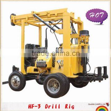 HF-3 hot sale trailer mounted gelogical exploration drilling rig