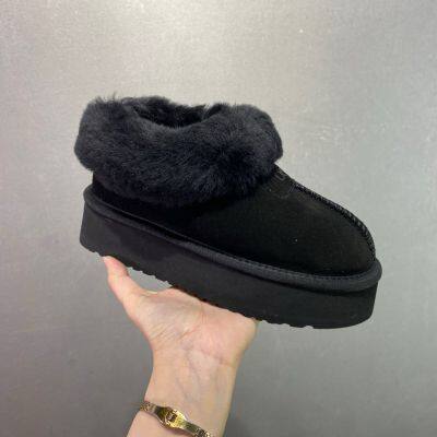 UGG versatile item UGG autumn and winter sheepskin and wool one-piece snow boots