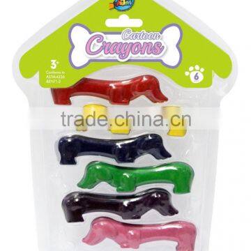 A0112- Puppy plastic crayons ,bright color