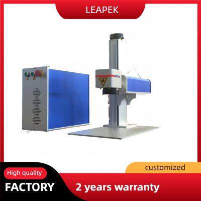 Portable Mini JPT 3D 20w 30w 50w 100w Mopa Color Raycus Fiber/Uv/Co2 Laser Marking Machine Price for Gold Jewelry Metal Plastics