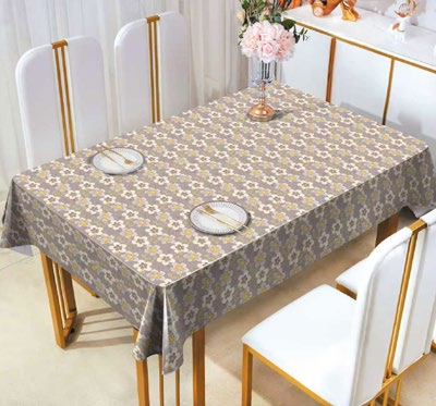 4 Pack Black, Rectangle Disposable Plastic Tablecloth for Picnic, Birthday, BBQ, Party, Wedding (Black, Rectangle, 54in. X108in.) photo-4