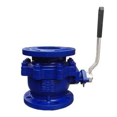 DIN ANSI PN10 PN16 Cast Iron WBC Cast Steel Ductile Iron Flange Floating 2 Way Ball Valve Manufacturer