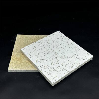 Mineral Fiber Ceiling Panel for Office Spaces With Light Reflected Surface photo-5