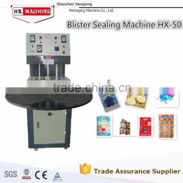 Hot Sale 2015 HX-50 Auto Blister Sealing Machine