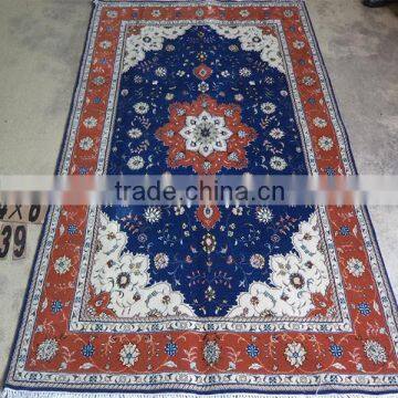 Handmade Double Knots Wool and Silk Apartment Corridor Carpet photo-4