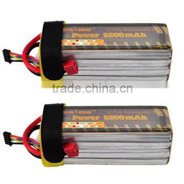 RC Tools Polymer Rechargeable Lithium Battery 5200mah 14.8V
