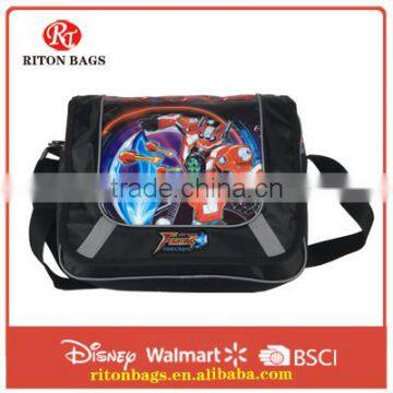Wholesale Black Messenger Bags China School Messenger Bags China for teenagers School Bags for Boys