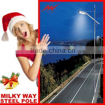 15 meter single arm street lighting pole supplier