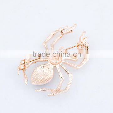 2015 Fashion Hot Sale Fashion Brooch Diamond Big Spider Brooch Gold Brooch photo-2