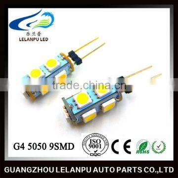 2016 hot sale new price g4 5050 9smd led auto lamp G4 5050 Interior Lighting