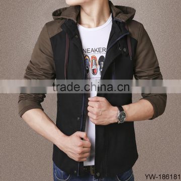 OEM new design high quality sports wear men cotton Fashion Jackets