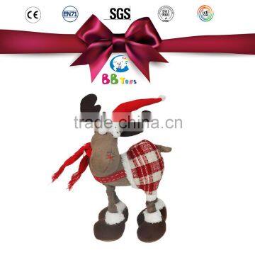 2016 New and hot personalized christmas gift cute stuffed animal doll