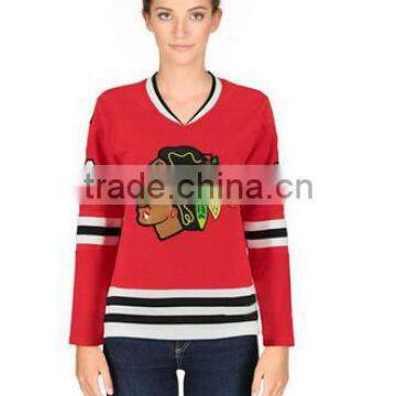 2016 Factoey High Quality Cricket Xxxxl Ice Custom Hockey Jersey Sewing Pattern photo-2