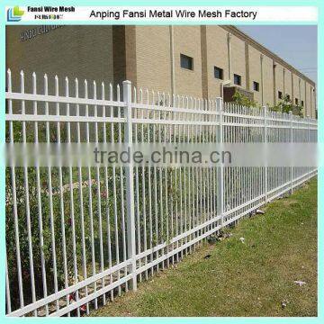 Pressed spear top tubular fence 1.8m height