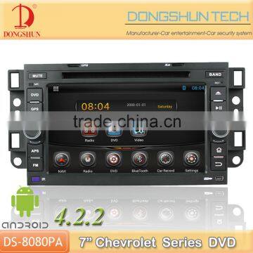 7" CAPATIVA 2006-2011 pure android 4.2.2 car DVD GPS with WIFI/3G