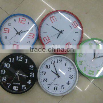 plastic wall clock