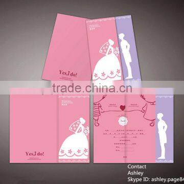 Colorful Wedding Invitations Paper