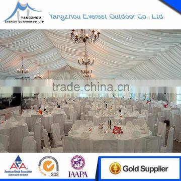 New style professional nice decoration lining wedding tent