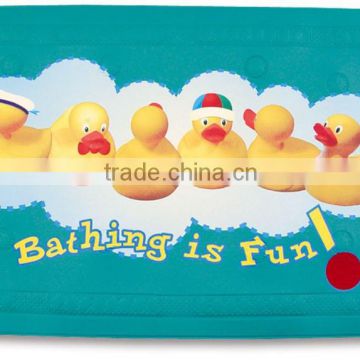 PM1810 2015 Karibu Factory Wholesale Baby Anti-slip Duck Cartoon PVC Bath Mat Promotion for Gift