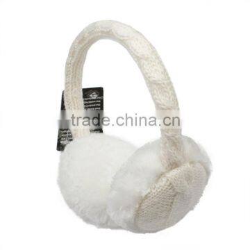 wool & acrylic wholesale warm kids earmuff for winter